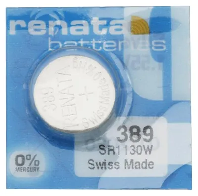 Immagine prodotto di Batteria Renata 389 SR1130W - 1 55V Renata 389 SR1130W