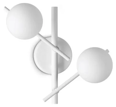 Obrázok produktu pre Nástenná lampa Ideal Lux 2x G9, biela, IP20, ATLAS 352008