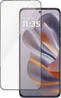 Produktbild von PanzerGlass ® Displayschutz m. Schwarz Rahmen Motorola Edge 60 Neo | 50 Neo | Ultra-Wide Fit, Motorola, Motorola - Edge 50 Neo, Motorola - Edge 60 Neo 5G, Trockene Anwendung, Kratzresistent, Schockresistent, Transparent, 1 Stück(e)