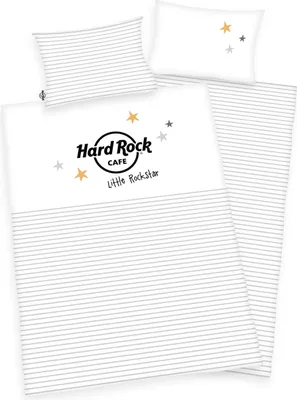 Produktbild von Hard Rock Café - Bettwäsche-Set Baby Kleinkind Herding, BIO 100x135
