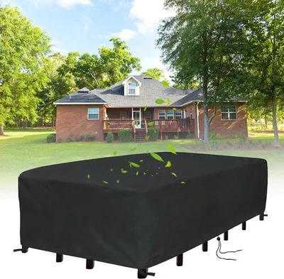 Produktbild von Schutzhüllen für Gartenmöbel – Quadratisch, Schwarz