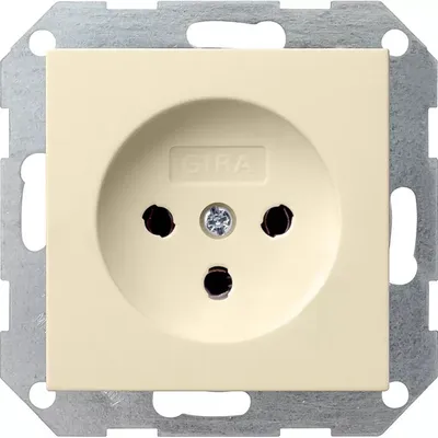 Produktbild von Gira 047901 Steckdose HNA System 55 Cremeweiß