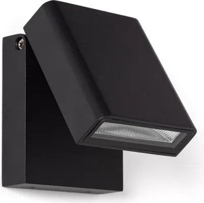 Produktbild von LED Wandleuchte Außen 6W Aluminium Mully Schwarz