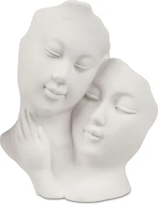 Produktbild von formano 2er Sparset Edle Deko-Skulptur Liebespaar –Romantische Deko-Figur Statue