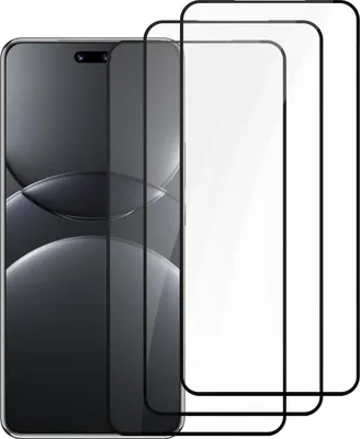 Produktbild von Cadorabo 3x Panzer Schutz Glas für Huawei NOVA 13 Pro 3 Stück Schutzfolie in Ultra-Klar Hüllen freundlich - Gehärtetes (Tempered) Glas Dipslayschutz Folie in 9H Härte Anti Kratzer