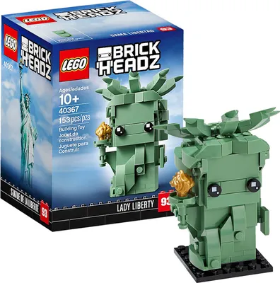 Produktbild von LEGO BrickHeadz Lady Liberty 40367, Bausatz, 10 Jahr(e), Kunststoff, 153 Stück(e)