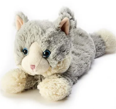 Produktbild von Warmies Wärmekissen Kuschelweiches Mikrowellen-Plüschtier mit Lavendelduft Katze