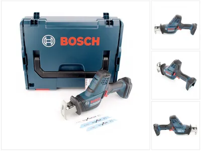 Produktbild von Bosch Akku-Säbelsäge GSA 18 V-LI C 2 Akkus 5,0 Ah , Ladegerät AL 1860 CV und L-B