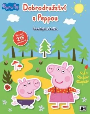 Obrázek produktu pro Samolepková knížka Dobrodružství s Peppou