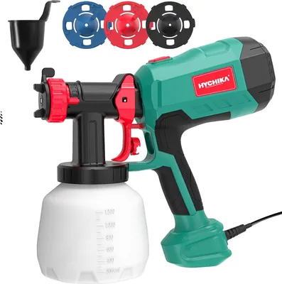 Zdjęcie produktu dla Pistolet natryskowy, moc 600 W, pojemność pojemnika 1200 ml, złoty, wtyczka Eu