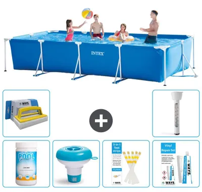 Obrázek produktu pro Obdélníkový bazén s rámem - 450 x 220 x 84 cm - 7 dílů, model S21259