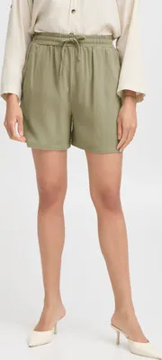 Produktbild von b.young BYFILINEN Damen Shorts Leinen-Shorts kurze Hose Leinenmix loose fit