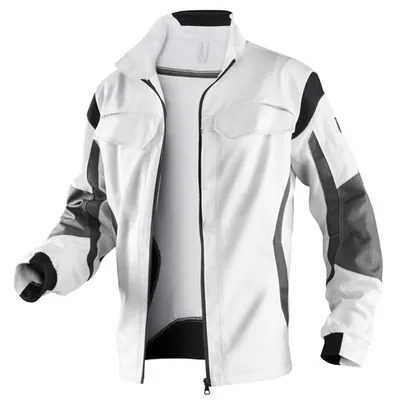 Produktbild von Kübler Jacke PULSSCHLAG 1324 65 % CO 35 %.Polyester 270g/m² weiß/anthrazit 56
