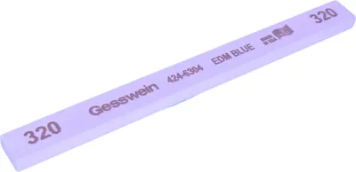 Produktbild von Gesswein EDM BLUE Schleifstein, Körnung 320 - 6x13x150 mm