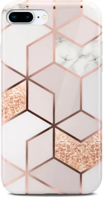 Produktbild von ONEFLOW® Sense Case kompatibel mit Apple iPhone 8 Plus - Hülle in Marmor Optik, Devotion
