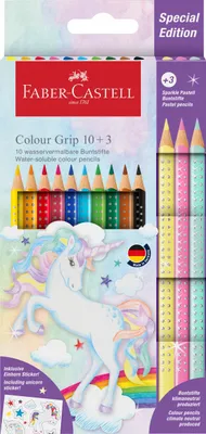 Immagine prodotto di Matita colorata FABER-CASTELL Colour Grip Unicorn 10+3