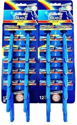 Obrázek produktu pro Maszynki do golenia Gillette Blue II Plus 2 ostrza 48 sztuk