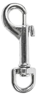 Obrázok produktu pre Stoker Karabína s niklovým povrchom 7111 40 mm strieborná  Strieborná, univerzálna veľkosť
