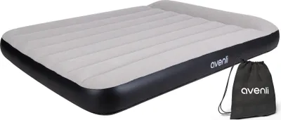 Produktbild von AVENLI Luftmatratze selbstaufblasend 2 Personen 203x152x30cm mit Elektropumpe Queen-Size