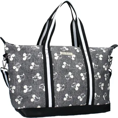 Produktbild von Große Damen Shopping Bag | Disney Mickey Mouse | graue Tasche