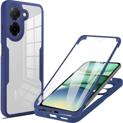 Immagine prodotto di Per Xiaomi Redmi A5 4G Cover integrale 360 Acrilico Ibrido TPU Blu scuro