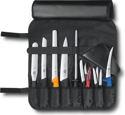 Produktbild von Sleeve-Abdecktasche Besteckrolle für 8 Messer leer Victorinox 7.4011.47