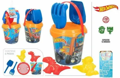 Produktbild von Strandspielzeuge-Set Hot Wheels Ø 18 cm