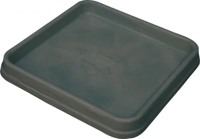 Produktbild von Blumentopf Untersetzer geli Bianca Kunststoff 43 x 43 x 4 cm anthrazit