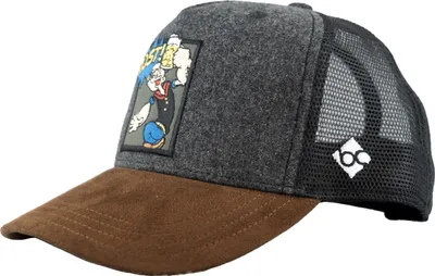 Zdjęcie produktu dla Czapki Bavarian Caps Snapback Uni Curved Cap, Popeye - Dunkelgrau