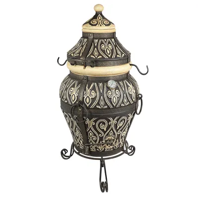 Produktbild von Tandoor Asien, Тандыр,Tandori, Tandyr, BBQ, Smoker, Feinschmecker, Grillofen, Schamottofen, Keramikofen, Outdoorküche, Gartengrill, Mangal, Picknick.