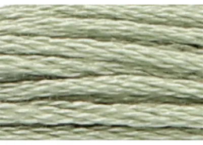 Image de Anchor Torsade de broderie 8m, gris-vert, coton, couleur 858, 6 fils