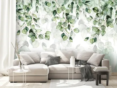 Produktbild von Vlies Fototapete 300x210 cm Tapeten Wandtapete XXL BOTANIK PFLANZEN BLÄTTER b-C-0876-a-a