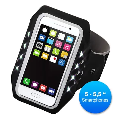 Obrázek produktu pro Hama Running, Mobilní telefon/smartphone, Pasivní držák, Zápěstí, Černá