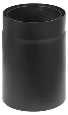Produktbild von Raik Izoker Längenelement 150mm schwarz doppelwandig L: 250mm für Rauchrohr / Ofenrohr
