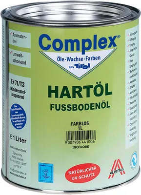 Produktbild von Complex - Hartöl Fussbodenöl - Qualitätslasuren aus Tirol