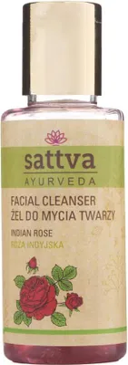 Image de Sattva Ayurveda Rose Nettoyant Visage - 100ml Gel