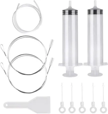 Image de Kit de brosses de nettoyage pour la cuisine, destiné au nettoyage du réfrigérateur et des tuyaux