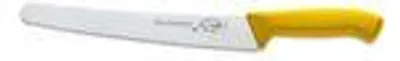 Obrázek produktu pro F. DICK ProDynamic Universalmesser Wellenschliff Klinge 26 cm Küchenmesser gelb