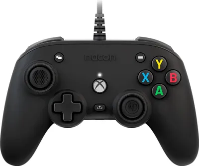 Zdjęcie produktu dla Przewodowy gamepad Nacon XBox Series Pro Compact Czarny, Czarny