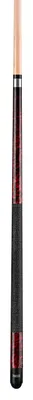 Produktbild von Trilux TX-4 Pool Billard Queue, rot, Ahorn Oberteil und Leinenband Griffzone