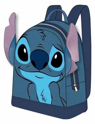 Image de Stitch Cartable Bleu – 100 % Polyurethane