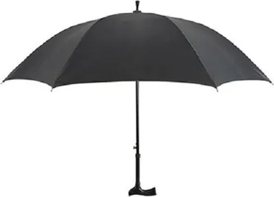 Produktbild von Spazierschirm schwarz, Schirm Schirme Regenschirme Stockschirm