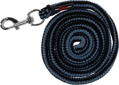 Image de Covalliero Longe Hippo noire grise 2m Mousqueton