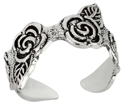 Produktbild von Zehenring Zehring Rosenblatt 925 Silber