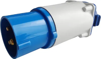 Immagine prodotto di Marlanvil Adattatore CEE da campeggio con spina 16A a 16A 250V presa francese. Adattatore di corrente standard IP44 5682