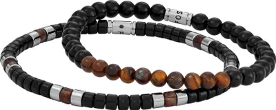 Produktbild von Stilvolles Set von Perlenarmbändern für Männer JGFTSET1064