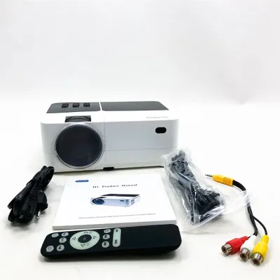 Produktbild von Mini Beamer Tragbar, Gobran's Choice Led Beamer 60000 Stunden LED, Zuhause