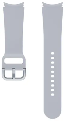 Produktbild von Samsung, Sport-Silikonarmband 20 mm M/L 130 mm für Galaxy Watch, Grau