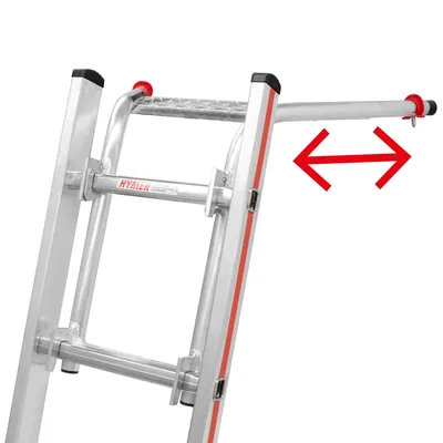Produktbild von Hymer Wandabstandshalter teleskopierbar für Sprossenleitern