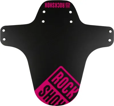 Produktbild von Fender RockShox MTB Schutzblech 00.4318.020.007 vorne schwarz-magenta Druck (24-29) 00.4318.020.007